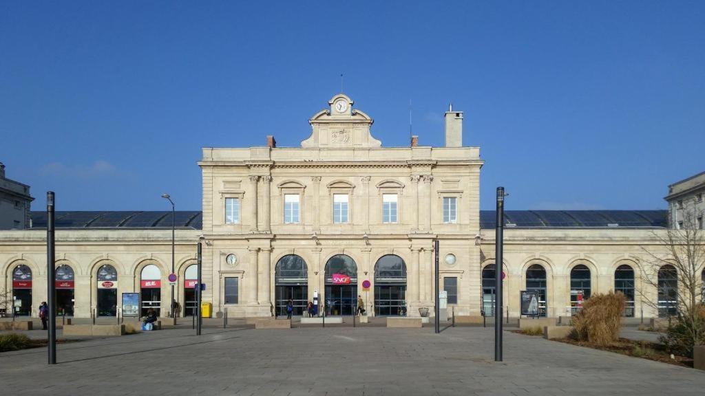 Charmant Studio Proche Gare Centre, Centre Ville Et Lycee Roosevelt แร็งส์ ภายนอก รูปภาพ